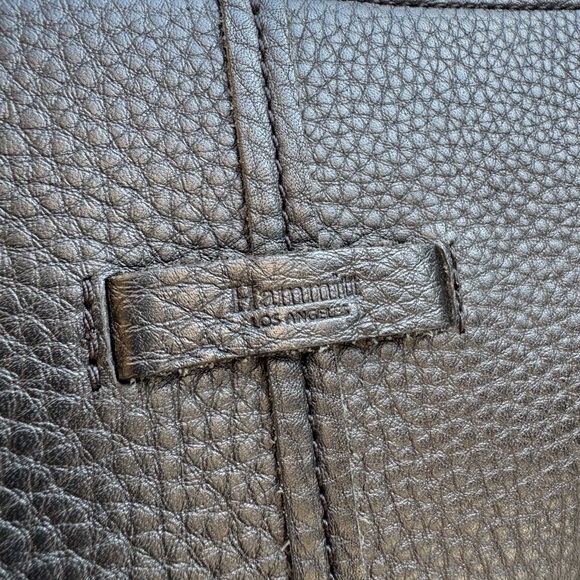 HAMMITT Benjamin Professional Leather Tote Black Pebbled Shoulder Work Bag - Picture 2 of 12